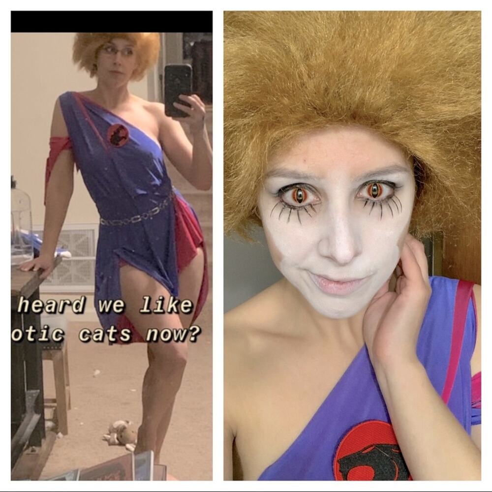 80s Thundercats costume wily kit girl
